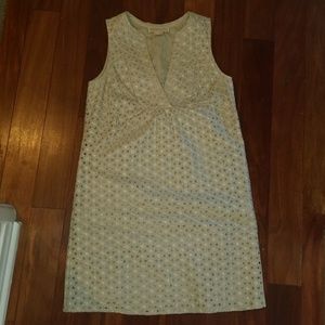 MK Michael Kors Tunic Shift Eyelet Dress